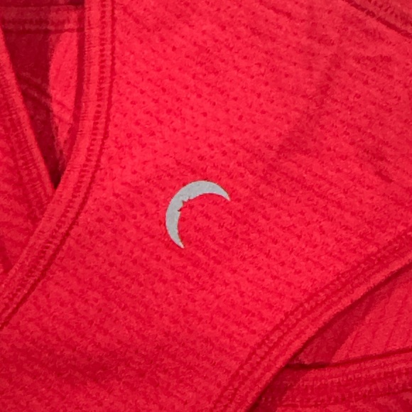 Zyia Tank Top Size Medium Copper Charged Seamless Shirt Red Racerback Workout - Picture 6 of 6